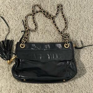Rebecca Minkoff Black Leather Shoulder Bag